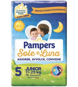 PAMPERS SOLE&LUNA FLASH J 16PZ