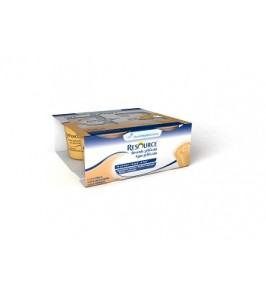 RESOURCE ACQUA + ZUCCHERO PESCA 4 VASETTI 125 G