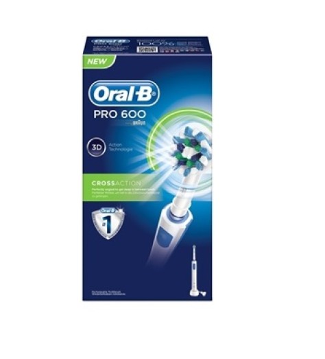 SPAZZOLINO ORALB POWER PC 600 CROSSACTION