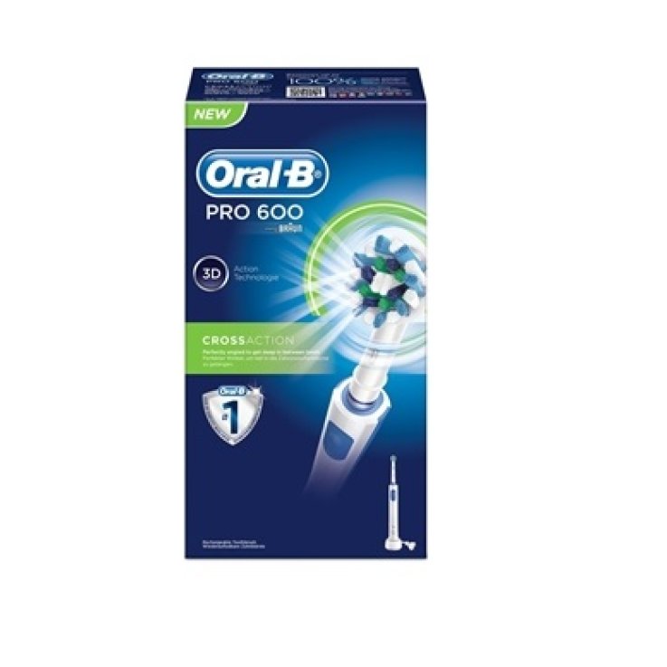 SPAZZOLINO ORALB POWER PC 600 CROSSACTION