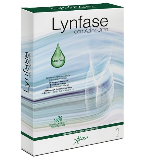 LYNFASE FITOMAGRA 12 FLACONCINI 15 G