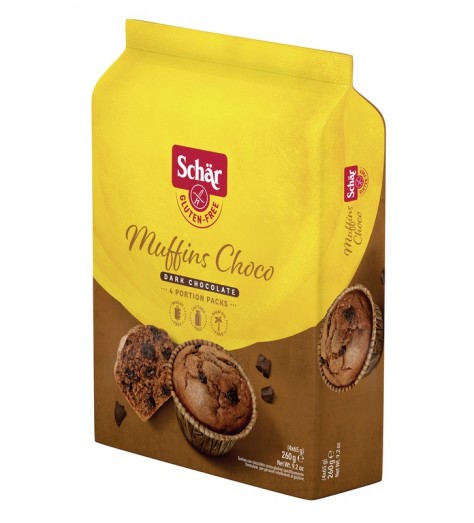 SCHAR MUFFINS CHOCO 260G