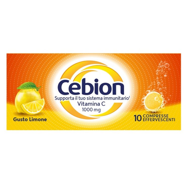 CEBION EFFERVESCENTE VITAMINA C LIMONE 10 COMPRESSE