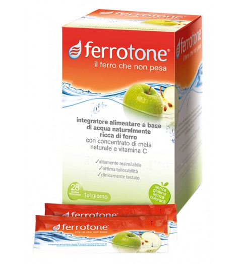 FERROTONE APPLE 28SACCH 25ML