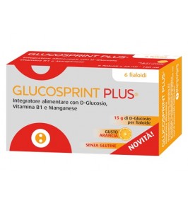 GLUCOSPRINT PLUS ARANCIA 6 FIALOIDI DA 25 ML