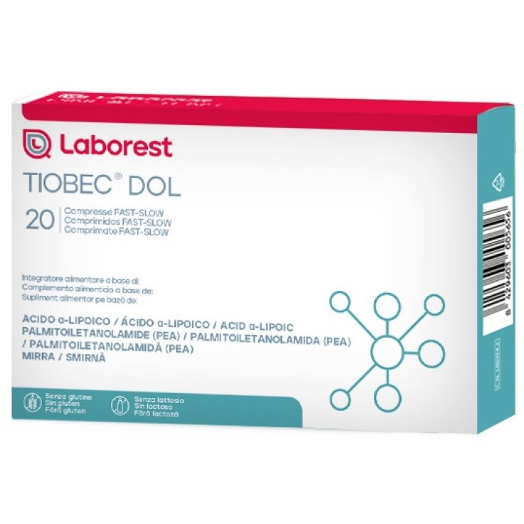 TIOBEC DOL 20 COMPRESSE DA 1455 MG