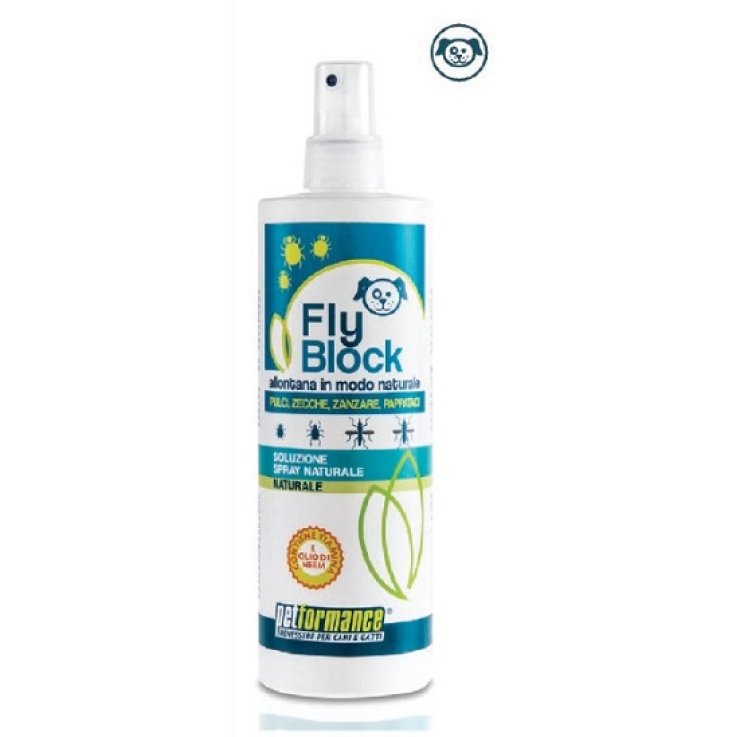 FLYBLOCK LOZIONE ANTIPARASSITARIA CANE 400 ML