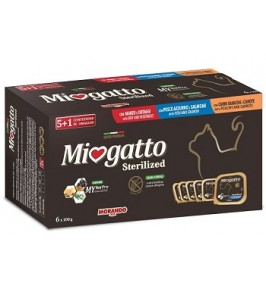 MIOGATTO MULTIPACK 5 X 100 G + 1 OMAGGIO