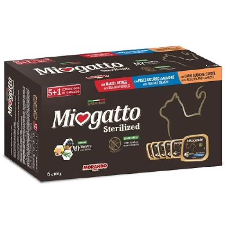 MIOGATTO MULTIPACK 5 X 100 G + 1 OMAGGIO