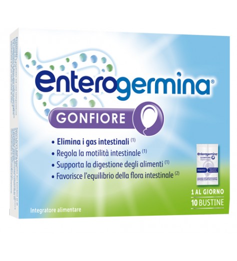 ENTEROGERMINA GONFIORE 10 BUSTINE BIPARTITE