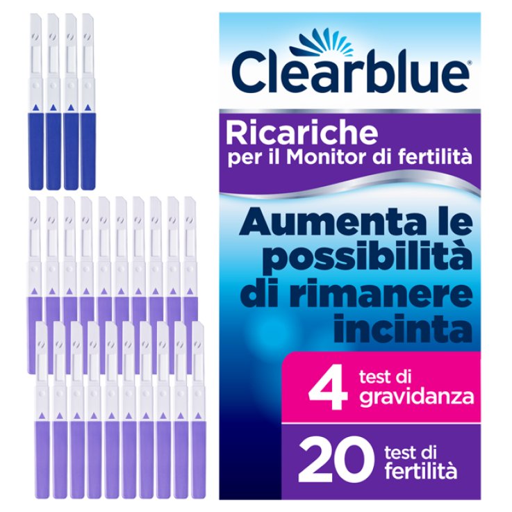 CLEARBLUE FERTILITA' STICK 20 + 4