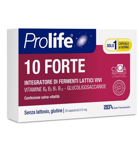 PROLIFE 10 FORTE 20 CAPSULE