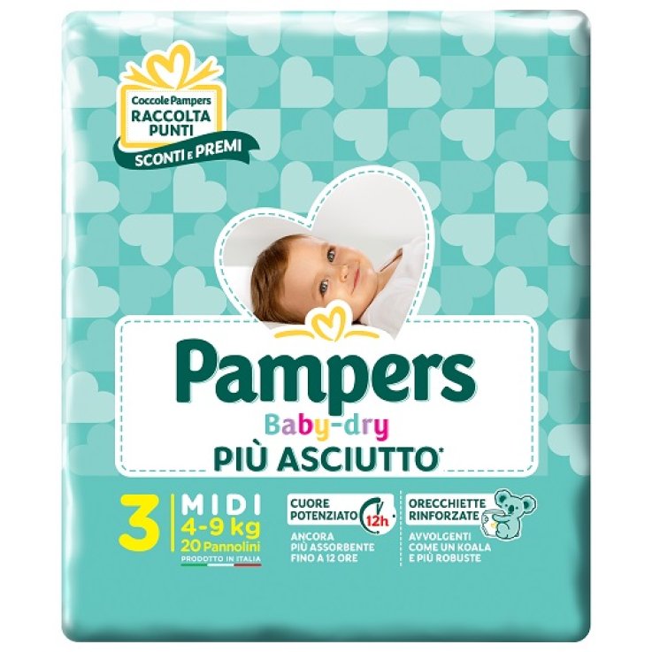 PAMPERS BABY DRY DOWNCOUNT MID
