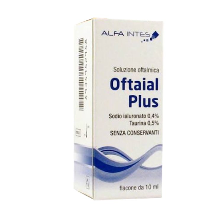 SOLUZIONE OFTALMICA OFTAIAL PLUS ACIDO IALURONICO 0,4% E TAU RINA 10ML
