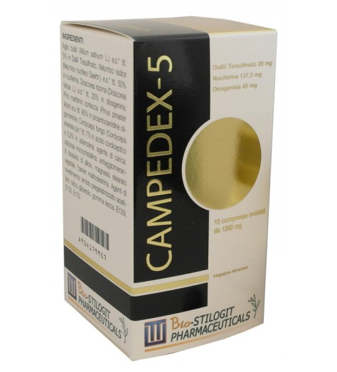 CAMPEDEX-5 15 COMPRESSE OVOIDALI 18 G
