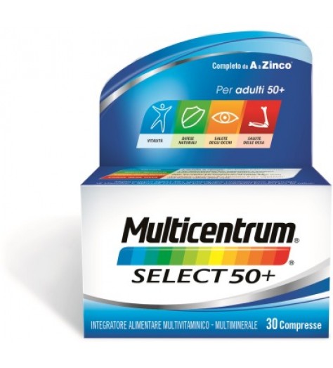 MULTICENTRUM SELECT 50+ 30 COMPRESSE