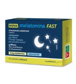 NOVA MELATONINA FAST 45CPR