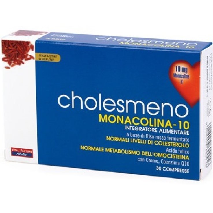 CHOLESMENO MONACOLINA 10 30 COMPRESSE 30 G