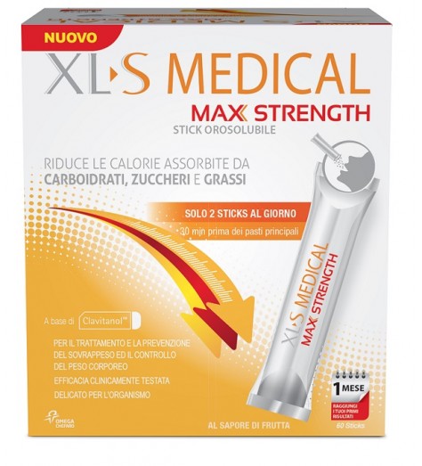 XLS MEDICAL MAX STRENGTH 60STI