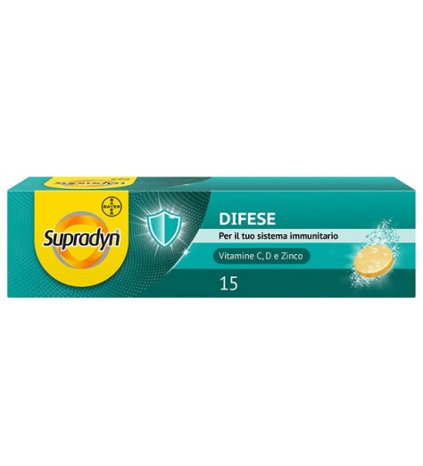 SUPRADYN DIFESE 15 COMPRESSE EFFERVESCENTI