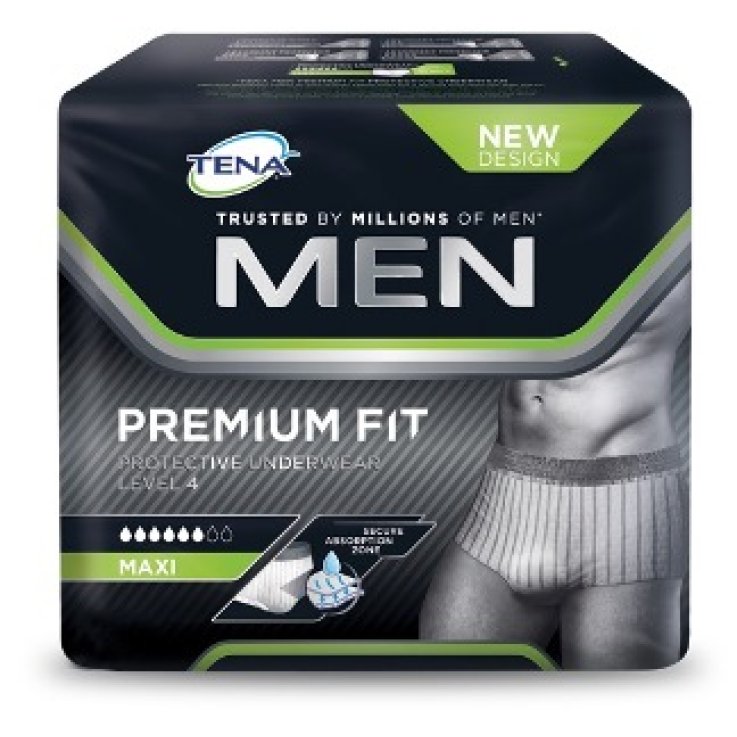 MUTANDINA ASSORBENTE MASCHILE TENA MEN LIVELLO 4 MEDIUM 12 P EZZI