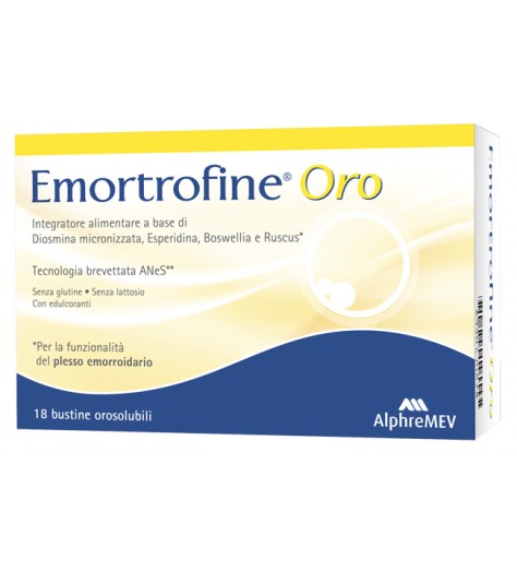 EMORTROFINE ORO 18 BUSTINE DA 3 G