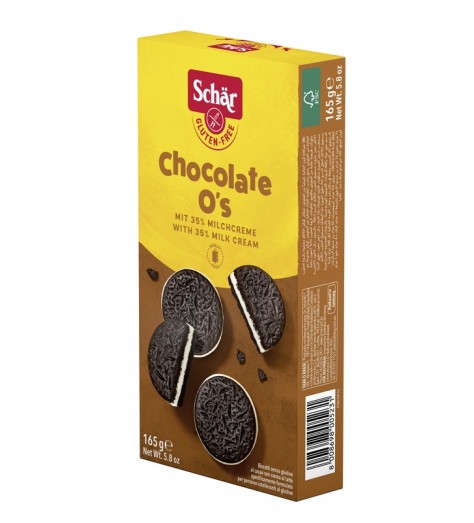 SCHAR CHOCOLATE O'S BISCOTTI