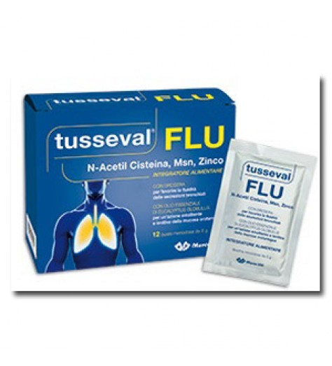 TUSSEVAL FLU 12 BUSTINE SOLUB