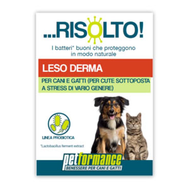 PETFORMANCE LESO DERMA RISOLTO CANE E GATTO 50 ML