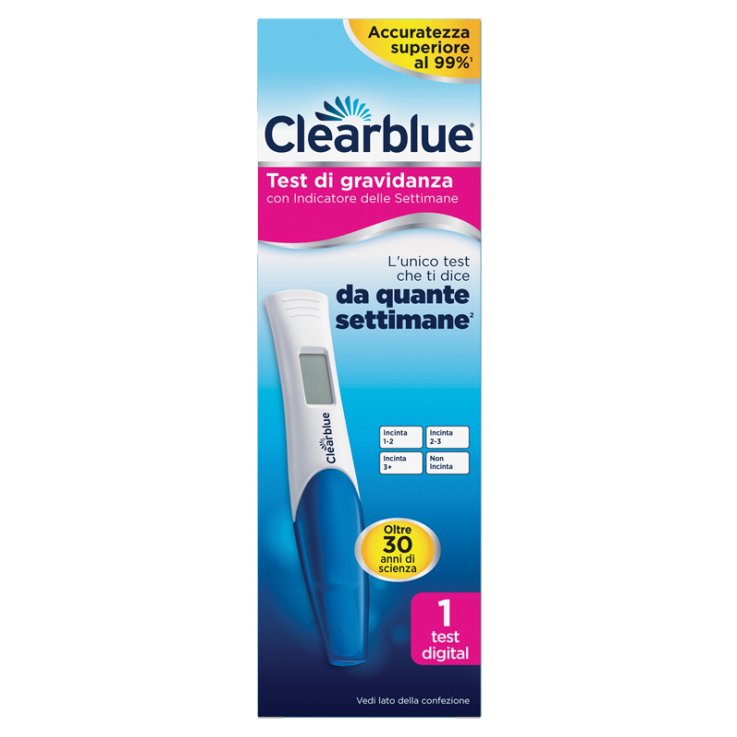 TEST DI GRAVIDANZA CLEARBLUE CONCEPTION INDICATOR 1CT IT ART ICOLO 81125233