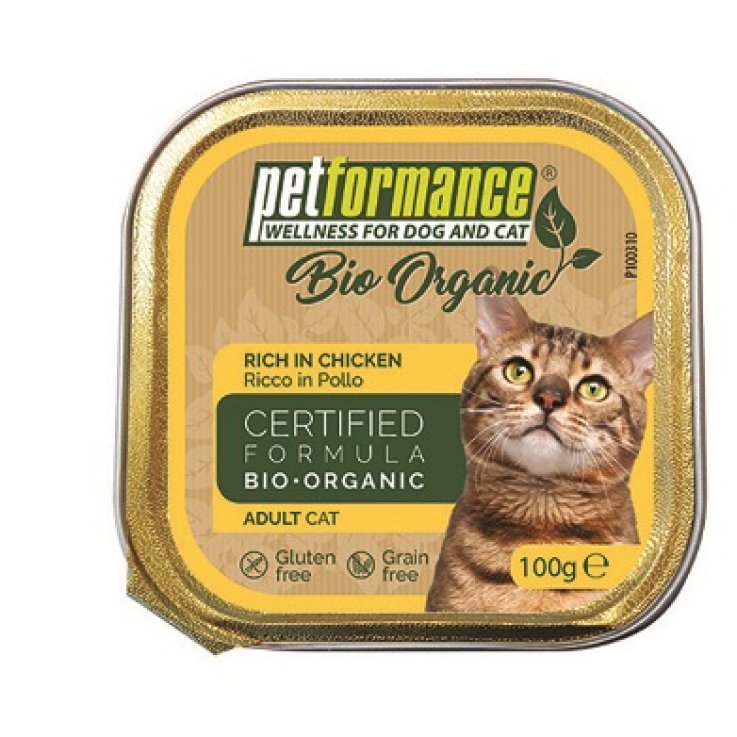 PETFORMANCE BIO UMIDO POLLO GATTO 100 G
