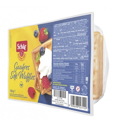 SCHAR GAUFRE SOFT WAFFLES 100G