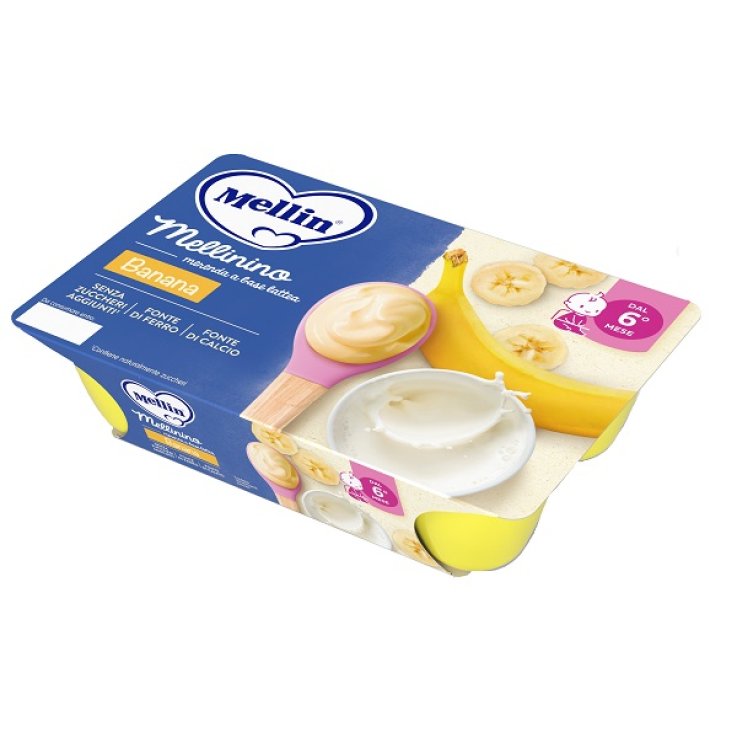 MELLININO MERENDA BANANA 6PZ