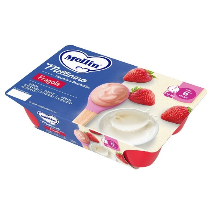 MELLININO MERENDA FRAGOLA 6PZ