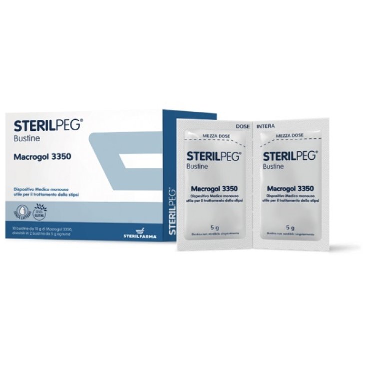 STERILPEG 10BUST MACROGOL 3350