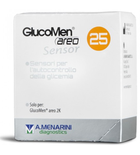 STRISCE GLUCOMEN AREO SENSOR PER ANALISI DEL GLUCOSIO 25 PEZ ZI