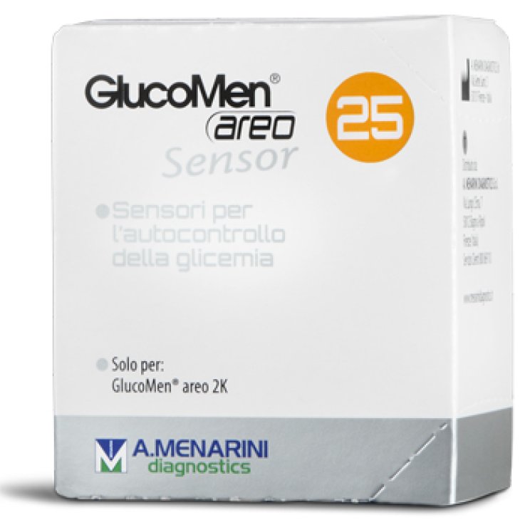 STRISCE GLUCOMEN AREO SENSOR PER ANALISI DEL GLUCOSIO 25 PEZ ZI