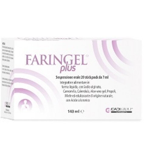 FARINGEL PLUS 20 STICK PACK 7 ML