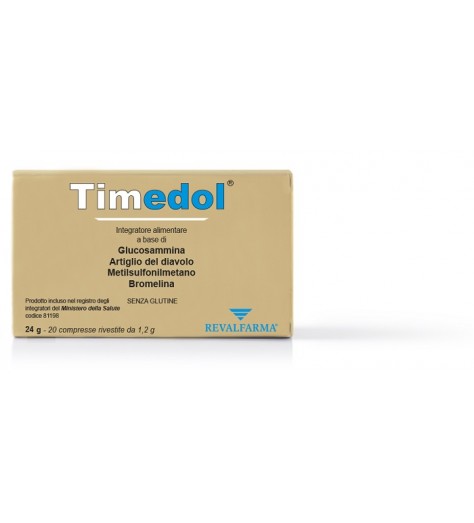 TIMEDOL 20 COMPRESSE MASTICABILI 1500 MG