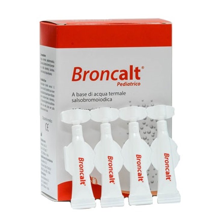 BRONCALT STRIP PEDIATRICO SOLUZIONE IRRIGAZIONE NASALE 20 FL ACONCINI DA 2 ML