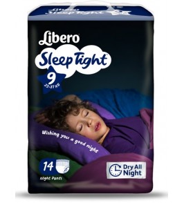 LIBERO SLEEPTIGHT TAGLIA 9 14 PEZZI