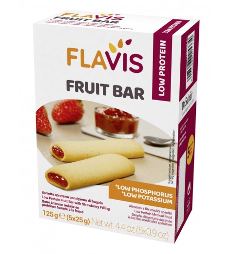 MEVALIA FLAVIS FRUIT BAR 125G