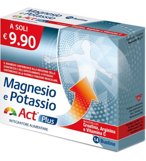 MAGNESIO POTASSIO ACT PLUS14BU