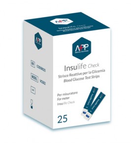 INSULIFE CHECK STR GLICEM 25PZ