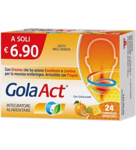 GOLA ACT MIELE ARANCIA 24CPR F