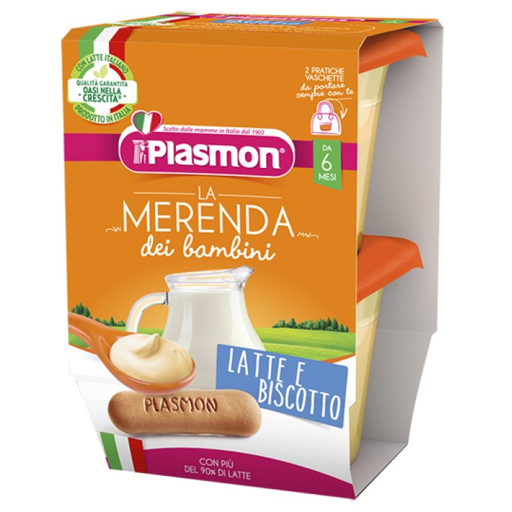 PLASMON LATTE BISCOTTO AS 2 X 120 G