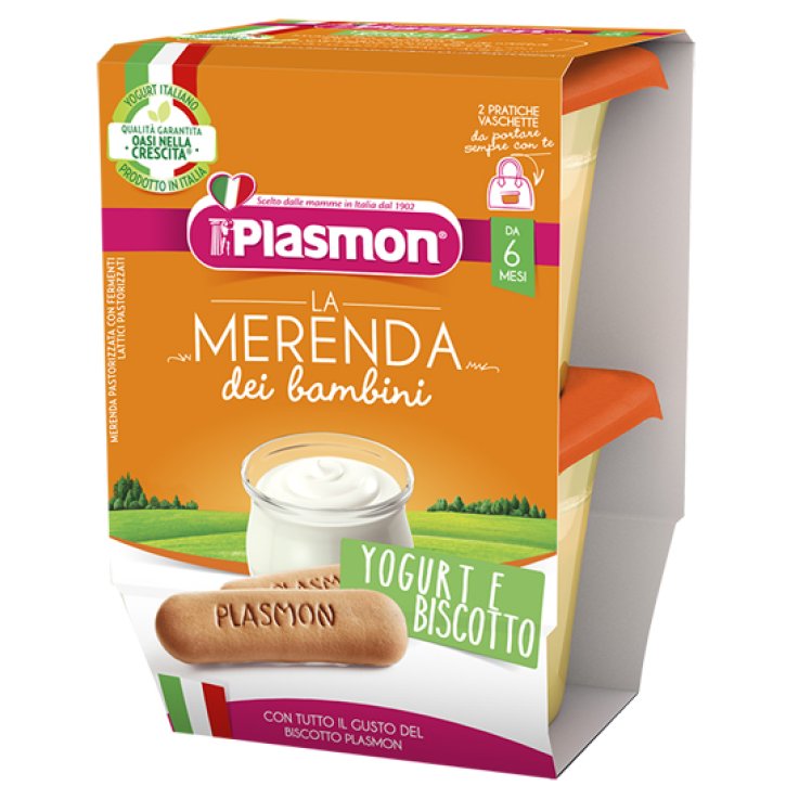 PLASMON YOGURT BISCOTTI AS 2 X 120 G