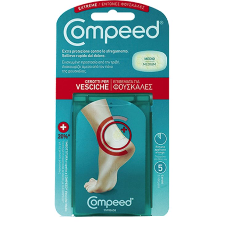 COMPEED CEROTTO PER VESCICHE TALLONE SPORT 5 PEZZI