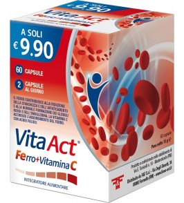 VITA ACT FERRO+VIT C 60CPS