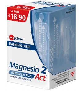 MAGNESIO 2 ACT MG PURO 300 G